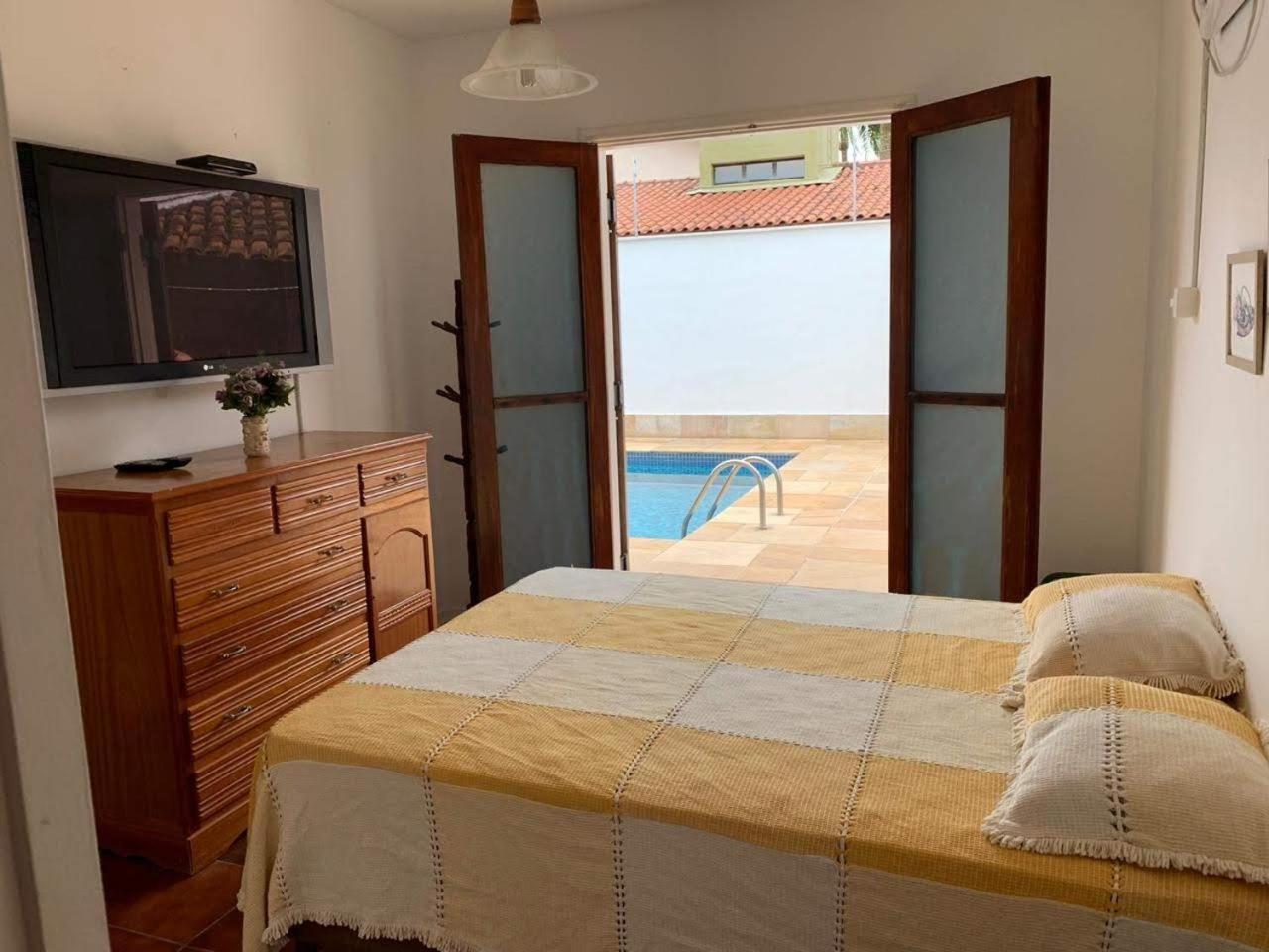 4 Suites, Ar Cond Tv, Internet, Piscina,150 Mts Praia! Aceitamos Pet! Guarujá Zewnętrze zdjęcie